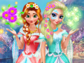 Laro Anna at Elsa Makeover online