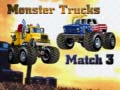 Laro Mga Monstrong Truck Match 3 online