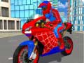 Laro Tagasagot ng Bayani ng Spider Bike Simulator 3D 2 online