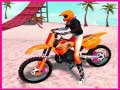 Laro Motocross Beach Jumping Bike Stunt online