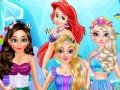 Laro Makeup ng Estilong Prinsesa ng Sirena online