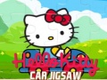 Laro Hello Kitty Sasakyan Jigsaw online