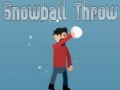 Laro Paghagis ng Snowball online