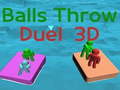 Laro Duel ng Paghagis ng Bola 3D online