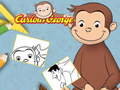 Laro Aklatan ng Kulay ng Curious George online