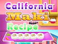 Laro Resipe ng Maki California online