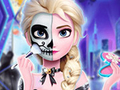 Laro Tattoo ng Halloween Party ni Elsa online