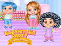 Laro Mga Laro sa Pag-aalaga ng Bata sa Party ng Babysitter online