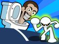 Laro Stickman laban sa Skibidi Toilet online