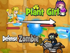 Laro Depensa ng Plant Girl Zombie online