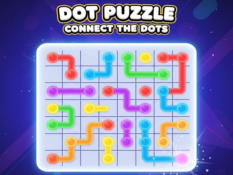 Tuldok Sign Dot puzzle Ikonekta ang mga tuldok 🕹️ Maglaro online sa Sgames