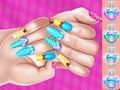 Laro Sining ng Kuko DIY sa Tema ng Prinsesa Elsa online