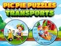 Laro Puzzles ng Transportasyon ng Imahe online