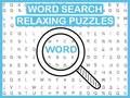 Laro Paghahanap ng Salita: Nakaka-relax na mga Puzzle online
