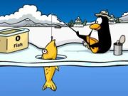 Laro Club Penguin: Pangingisda sa Yelo online Laro Club Penguin: Pangingisda sa Yelo online