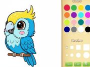 Laro Kawaii Animal Coloring Book online