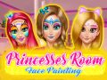 Laro Pintura ng Mukha ng mga Prinsesa sa Silid online