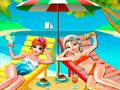 Laro Selfie sa Beach ni Elsa at Anna online