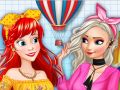 Laro Mga Fashion Princess at Festival ng Balloon online