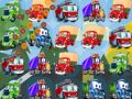 Laro Cartoon Trucks Match 3 online