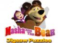 Laro Masha at ang Bear: Puzzle online