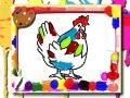 Laro Aklatan ng Kulay ng Manok online Laro Aklatan ng Kulay ng Manok online