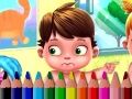 Laro Bumalik sa Paaralan: Baby Coloring Book online