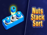 Laro Mga Nuts Stack Sort: Nuts & Bolts online