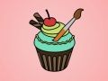 Laro Pagkulay ng Masarap na Cupcake online