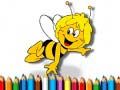 Laro Bumalik sa Paaralan: Bee Coloring Book online