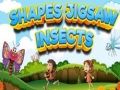 Laro Puzzle ng mga Hugis Insekto online