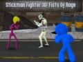 Laro Stickman Fighter 3D: Mga Kamao ng Galit online