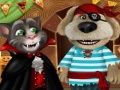 Laro Nagsasalitang Tom at Angela: Halloween Party online