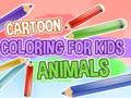 Laro Pagkulay ng Cartoon para sa Mga Bataan na Hayop online