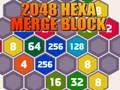 Laro 2048 Heksagonal na Pagsasanib ng Block online