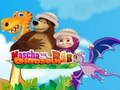 Laro Masha at ang Bear: Dinosaur online