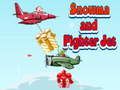 Laro Snowman at Fighter Jet online