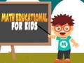 Laro Edukasyong Matematika para sa mga Bata online