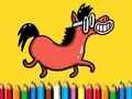 Laro Bumalik sa Paaralan: Aklatan ng Pony Coloring online