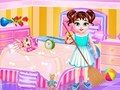 Laro Linisin ang Magulo sa Bahay ni Baby Taylor online
