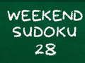 Laro Sudoku ng Katapusan ng Linggo 28 online