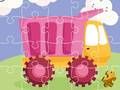 Laro Cute na Kids Trucks Jigsaw online