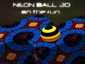 Laro Neon Ball 3D sa Takbuhan online