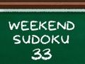 Laro Sudoku ng Weekend 33 online