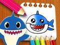 Laro Aklat ng Pagpipinta Baby Shark online