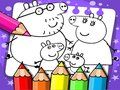 Laro Aklat na may kulay na Peppa Pig online