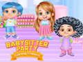 Laro Mga Laro sa Pag-aalaga ng Bata sa Party ng Babysitter online Laro Mga Laro sa Pag-aalaga ng Bata sa Party ng Babysitter online
