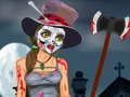 Laro Bihisan ang Babaeng Halloween online