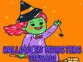 Laro Puzzle ng mga Halimaw ng Halloween online