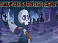Laro Memory ng Halloween Monsters online